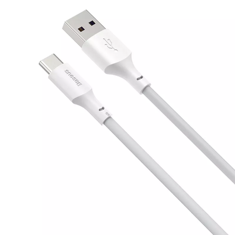 USB-kaapeli Baseus TZCATZJ-02 1,5 m USB A USB C valkoinen