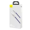 USB-A–Lightning-kaapeli Baseus 1 m — USB-datakaapeli, violetti