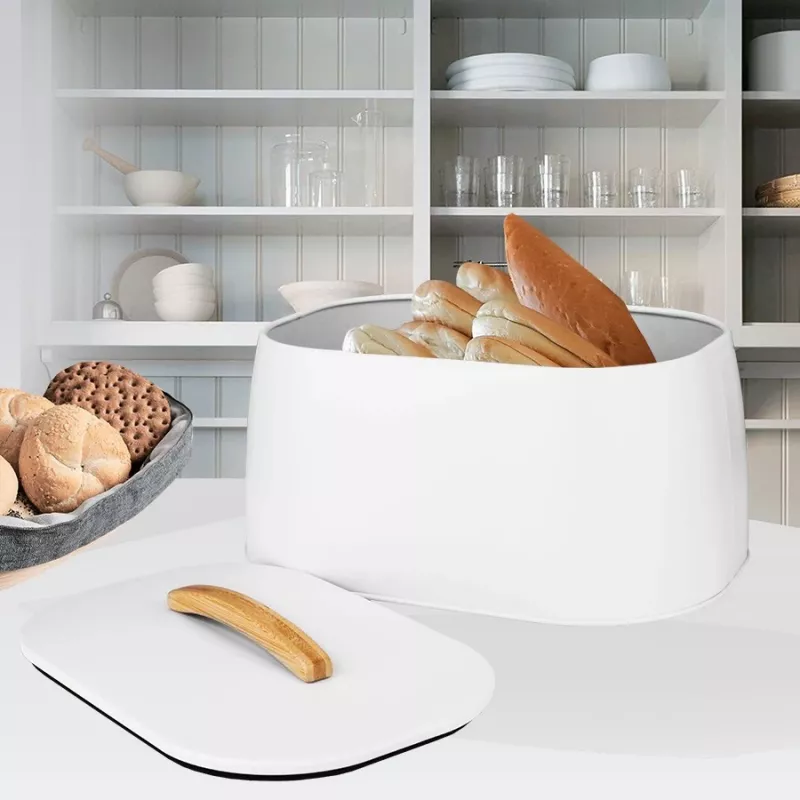 Brotkasten Maestro MR-1675-WHITE valkoinen leipälaatikko