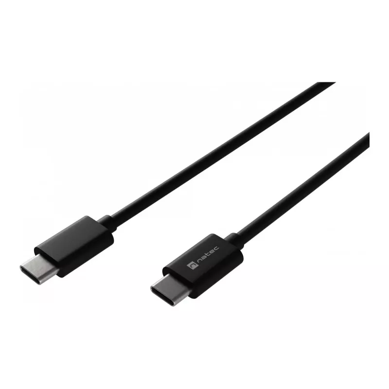 USB-C–USB-C-kaapeli NATEC NKA-2146, 1 m, musta
