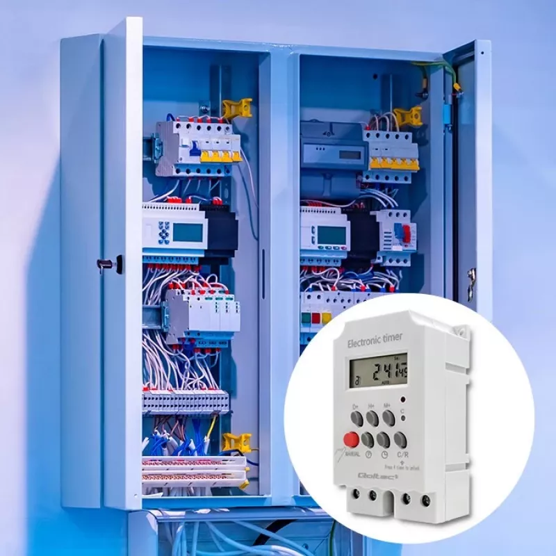 Elektroninen DIN-kiskokello QOLTEC PC0629 — 24V syöttö, 16A lähtö