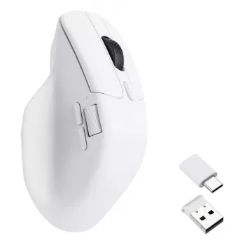 KEYCHRON M6 (1000Hz) valkoinen langaton hiiri