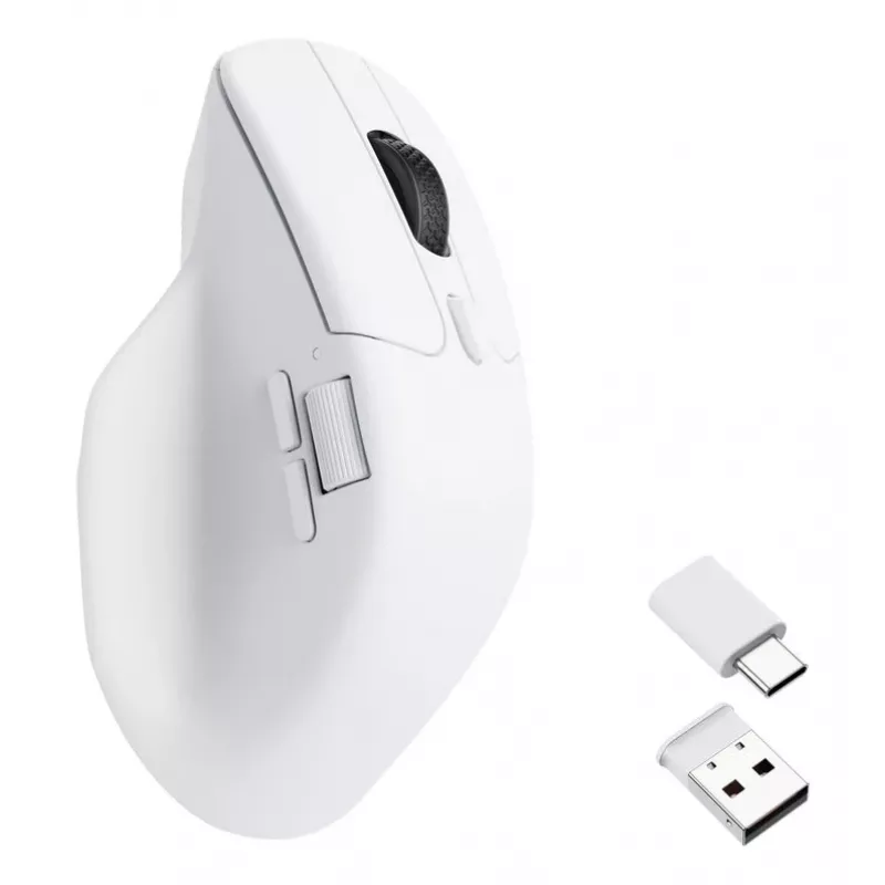 KEYCHRON M6 (1000Hz) valkoinen langaton hiiri