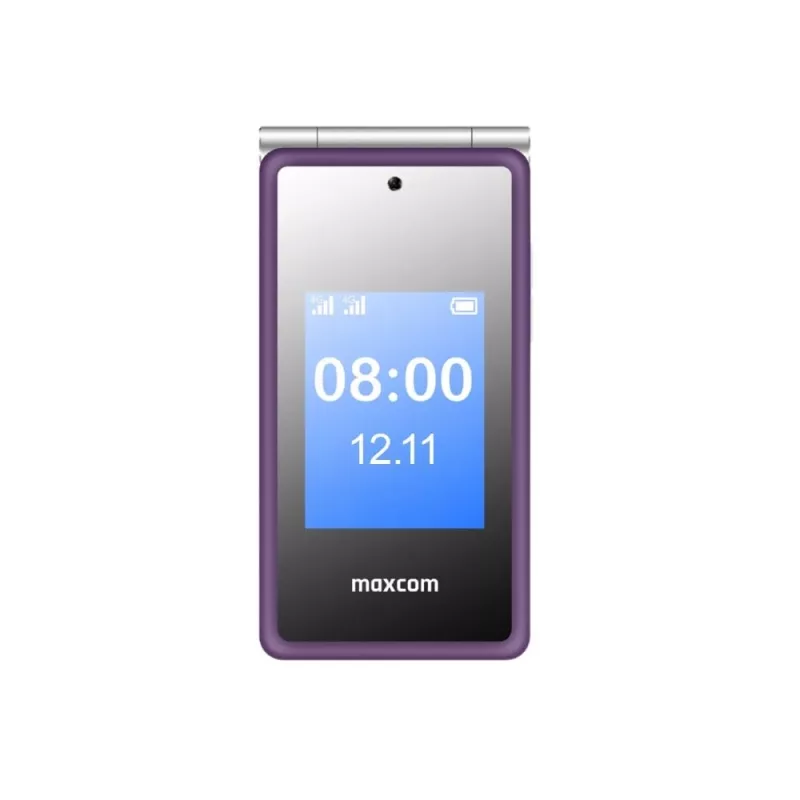 Taittuva puhelin MM835L 4G Dual-SIM violetti