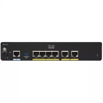 Langallinen reititin Cisco C927-4P Gigabit Ethernet musta