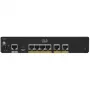 Langallinen reititin Cisco C927-4P Gigabit Ethernet musta