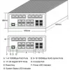 ALLNET ALL-SGI8120PM teollisuus-PoE+-kytkin 20+4 porttia 10/100/1000 Mbps