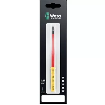 Ruuvimeisselisarja Wera Kraftform Kompakt VDE 60 iS eristetty 50 mm — sähköeristetty tarkkuussarja