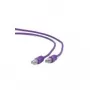 Gembird - patch-kaapeli - RJ-45 (M) - RJ-45 (M) - 2 m - UTP - CAT 5e - valettu - lila