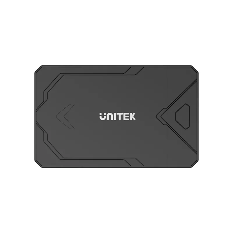 Ulkoinen tallennuskotelo Unitek S1229CBK01 M.2 NVMe- ja SATA-SSD-asemille, musta