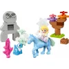 LEGO DUPLO leikkisetti 10418 — Disney Elsa ja Bruni lumotussa metsässä, 31 osaa, 2+ vuotta