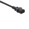 Jatkojohto QOLTEC 50459 IEC C13 - C14 1,5 m