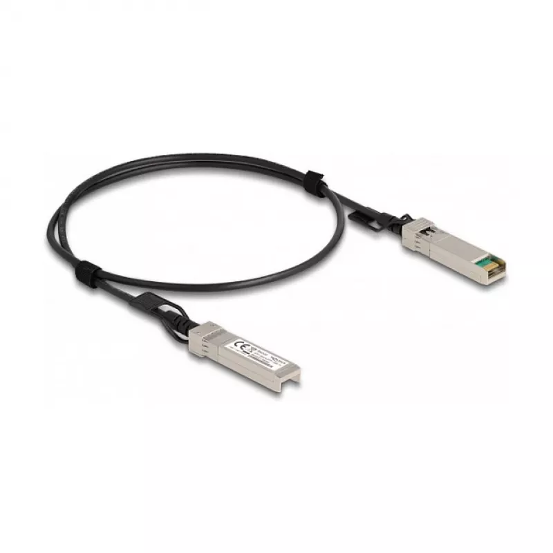 DeLOCK kaapeli Twinax SFP+ uros SFP+ uros 1 m