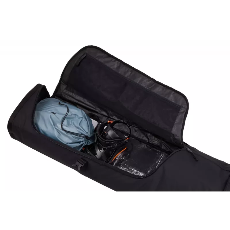 Thule 5176 Roundtrip pyörillä liikkuva lumilautalaukku 165 cm musta