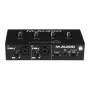 Audiokäyttöliittymä M-Audio M-Track Duo — USB 2-in/2-out, 16-bit/48 kHz, 1x XLR/TS-combo, 1x instrumenttitulo, 48V fantomivirta