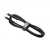 USB-C–Lightning-kiinteä kaapeli FIXED FIXDLS-CL12-BK 1,2 m nestemäinen silikoni