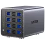 Unitek RAID-kotelo S1301AGY01-EU USB-C SATA-asemille, tukee jopa 80 TB