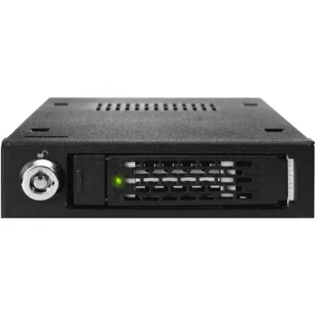 ICY DOCK - ToughArmor - MB991SK-B - 2,5 tuuman SATA HDD/SSD - täysmetalli - 3,5 tuuman paikkaan - SATA 6 Gbit/s - tuulettimeton - turvalukko