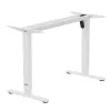 Sähköisesti korkeussäädettävä työpöytä ergo office ER-400 W — enintään korkeus 1160 mm, enintään 80 kg