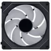 LIAN LI UNI FAN SL-INF 140 ARGB Reverse Blade PWM 3 kpl:n pakkaus - musta