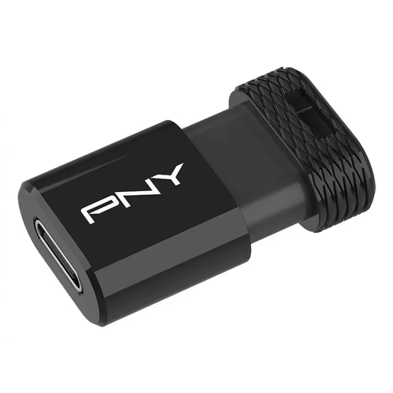 USB-muistitikku PNY Elite-X 64 GB USB Type-C 3.2 Gen 1 (3.1 Gen 1) musta