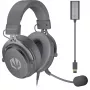 VIRO Plus USB Alt Gray, pelikuulokkeet tummanharmaa, USB-A, 3,5 mm liitäntä, 7.1-USB-äänikortti
