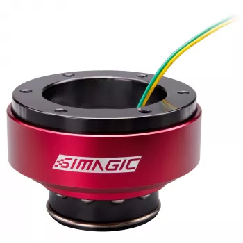 Simagic Quick Release QR70 HALF 70 mm — pikakiinnitysnapa ratteihin, 70 mm pulttijako