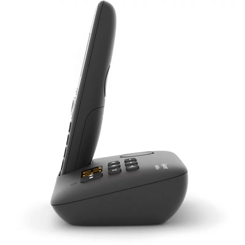 Gigaset A690A - analoginen/DECT-puhelin - langaton luuri - kaiutin - 100 merkintää - musta (S30852-H2830-B101)