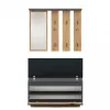 Topeshop GAR PARMA ANT/ART eteiskaappi