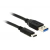 USB-kaapeli DeLOCK 0,5 m USB3.1-C/USB3.1-A