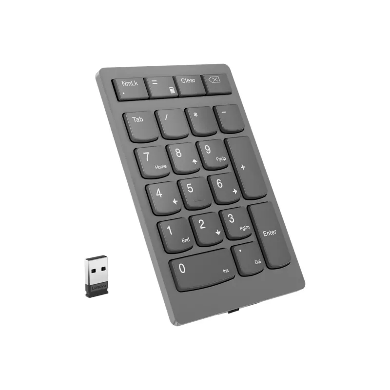 Lenovo 4Y41C33791 numeronäppäimistö universaali RF langaton harmaa