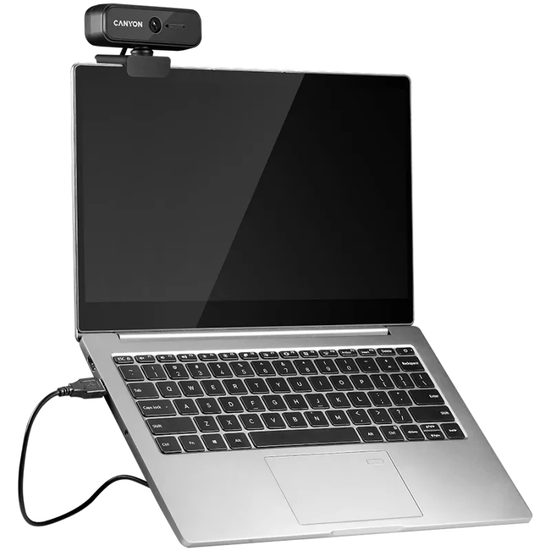 Canyon C2N 1080P Full-HD 2.0 megapikselin web-kamera kiinteällä tarkennuksella, USB 2.0