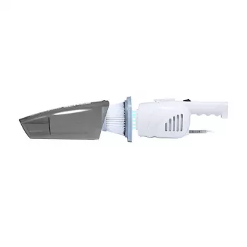 Varsi-imuri Deerma DX118C — 600 W, HEPA, sykloni, pussiton 1,2 l, vaihtovirta, 5 m kaapeli, valkoinen