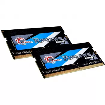 G.Skill Ripjaws - DDR4 - sarja - 32 GB: 2 x 16 GB - SO-DIMM 260-Pin - 3200 MHz / PC4-25600 - puskuroimaton