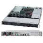 Super Micro Supermicro SC815 TQC-R706WB2 - rack - rack-asennettava - 1U - laajennettu ATX - SATA/SAS - hot-swap 750 wattia - musta (CSE-815TQC-R706WB2)