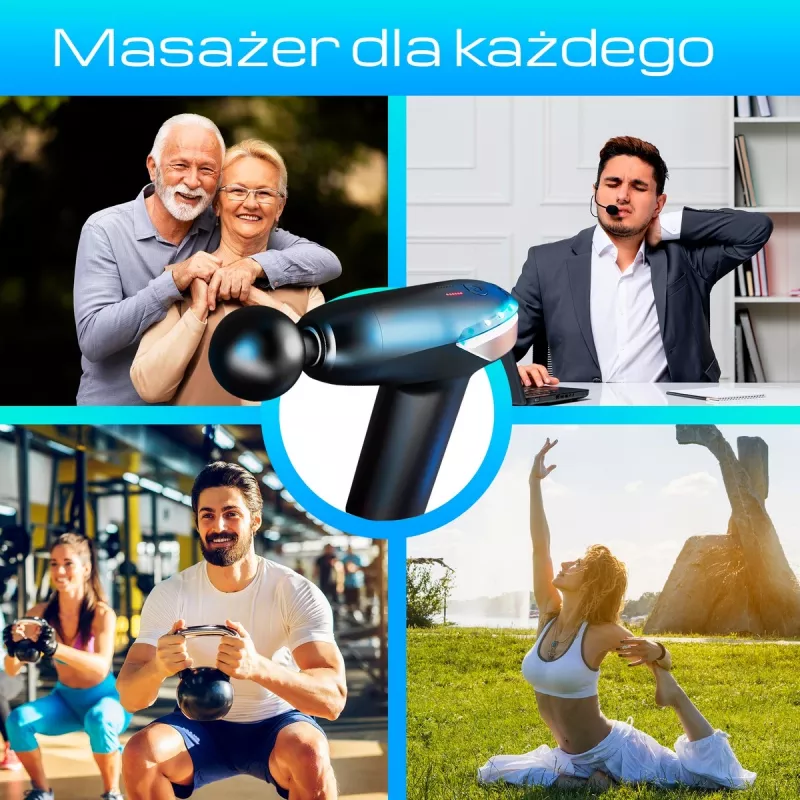 Hierontapistooli Extralink MSG-02-LITE 3200 kierr./min 6 lisäosaa