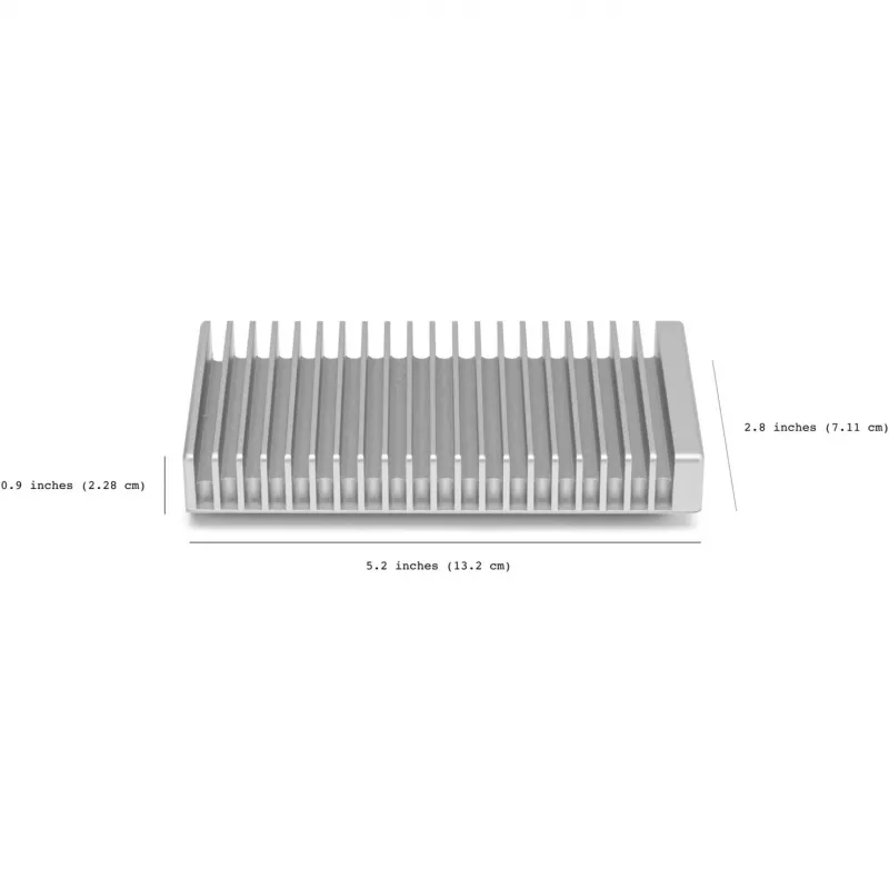 Other World Computing OWC Express 1M2 - SSD - 2 TB - ulkoinen (kannettava) - USB4 (USB-C-liitäntä) - hopea (OWCUS4EXP1MT02)
