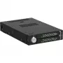 ICY DOCK - ToughArmor - MB834MK-B V2 - 2x M.2 NVMe - 1x 3,5 tuuman paikka vaihtokehys metalliavainlukko SlimSAS 4i musta