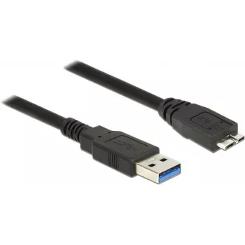 USB-kaapeli DeLOCK 85072 USB 3.2 Gen 1 1 m USB A Micro-USB B musta