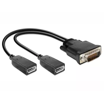 Videokaapeliadapteri DeLOCK 65354 DMS - 2 x DisplayPort musta