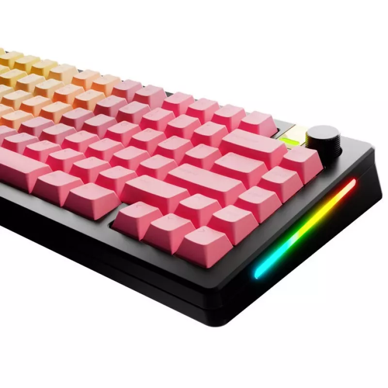Näppäinhatut GLORIOUS GPBT Gradient Grapefruit ANSI-asettelu PBT-Dye-Sub-näppäinhattusarja