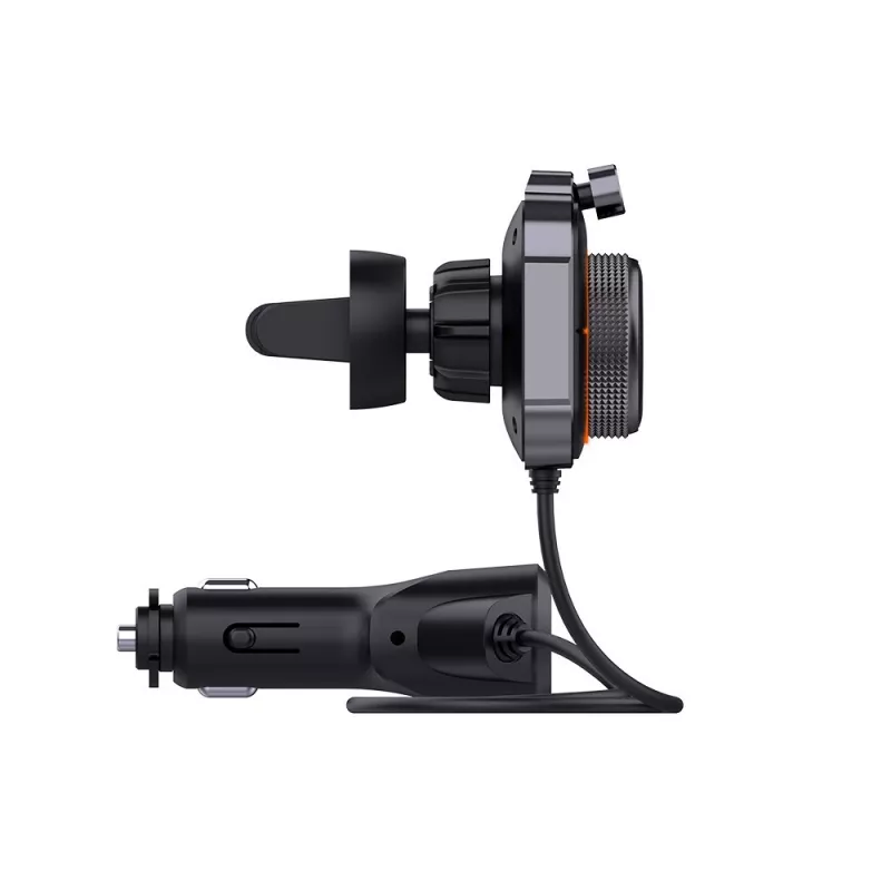FM-lähetin SAVIO TR-14 Bluetooth USB, FM 87,6–107,9 MHz, MicroSD, USB-C, 12 V autovirtalähde