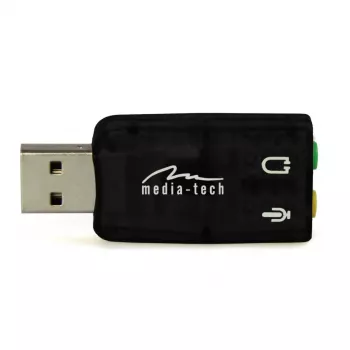 Media-Tech Virtu 5.1 Mt5101 - äänikortti - 5.1 - USB 2.0