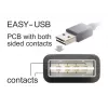 USB-kaapeli DeLOCK EASY-USB 2.0-A - USB 2.0 Micro-B 3 m