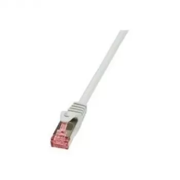 Verkkokaapeli LogiLink Cat.6 S/UTP RJ-45 Cat6 0,25 m harmaa