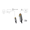 LogiLink CUA0101 USB 3.2 Gen1 Type-C - HDMI-A -kaapeli 1,8 m musta harmaa