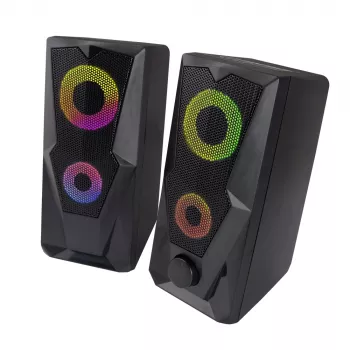 Kaiutin ESPERANZA BAILA 6 W johdollinen jalustakaiutin, 6 W RMS, 160–20000 Hz, 3 Ω, USB & 3,5 mm, pari