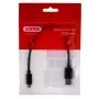 USB-C - USB-A -kaapeli Unitek Y-C490BK 3.1 Gen1 (USB 3.0), 0,25 m, musta, uros-uros