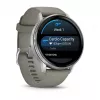 Älykello Garmin Venu 4 1.4 tuumaa AMOLED GPS Wi-Fi 45 mm hopea