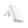 FIXED Slim USB-C -matkalaturi, GaN, PD-tuki, 30W, valkoinen | Fixed